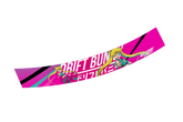 Racer moon! - Window banner *Universally sized* new Drift bunny decals